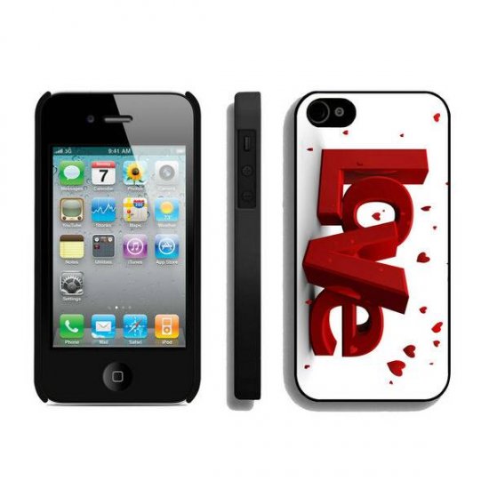 Valentine Sweet Love iPhone 4 4S Cases BZF - Click Image to Close